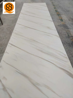 quality  Non Flammable Solid Surface Sheet Marble Artificial Stone Slab factory