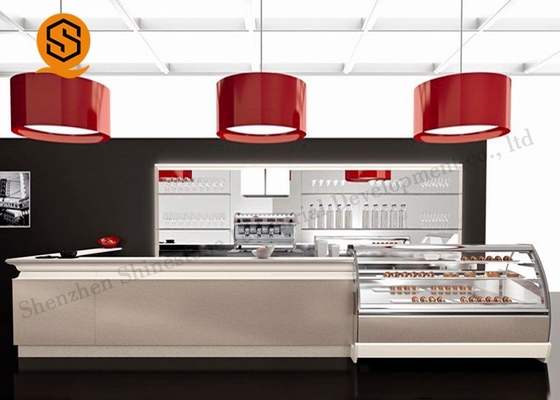 Cash Register Solid Surface Bar Counter With Pure Acrylic Material