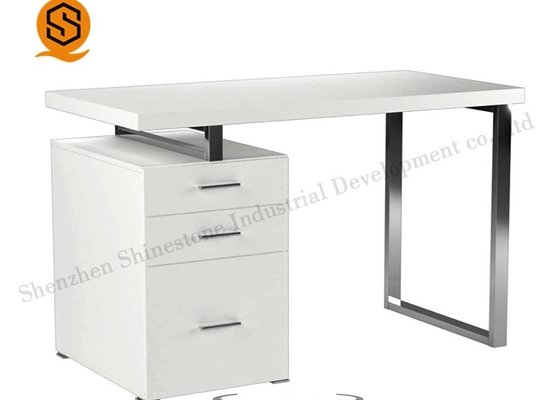 Minimalist I Shape Executive Style Desk Fireproof For Relax Area
