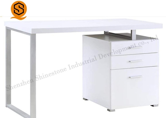 Minimalist I Shape Executive Style Desk Fireproof For Relax Area