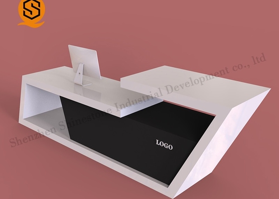 OEM ODM Google Luxury Modern Executive Desks Acrylic Solid Surface Material