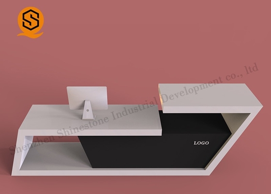 OEM ODM Google Luxury Modern Executive Desks Acrylic Solid Surface Material