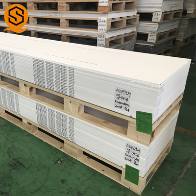Impact Resistant Solid Surface Sheet Slab Cladding 6mm 12mm Thickness