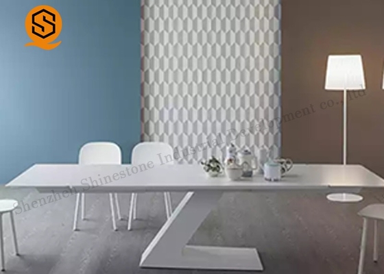 Seamless Joint Solid Surface Conference Table 10 Years Warranty