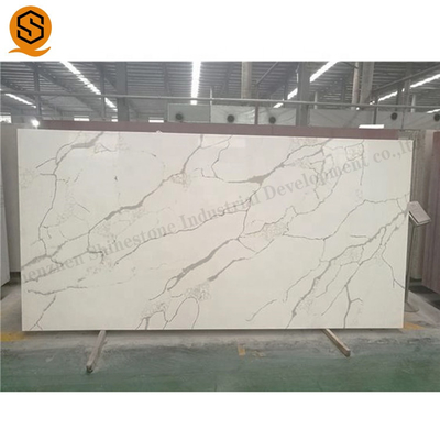 Quartz Marble Artificial Stone Sheet Slab High Plasticity