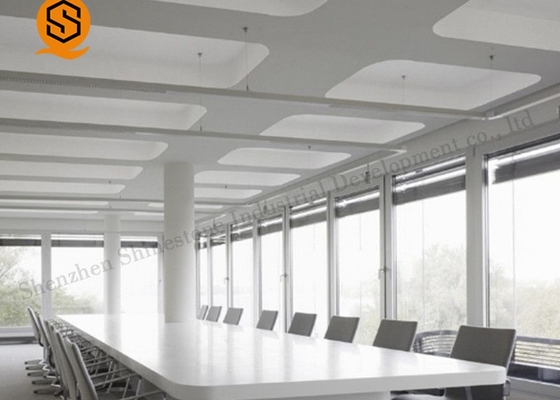 10 12 Person Conference Table O Shaped 100% Repairable Artificial Stone Material