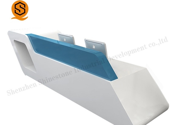 Artificial Stone Spa Reception Counter Reception Front Desk Furniture