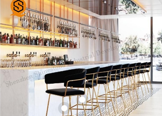 Assorted Color Coffee Shop Bar Counter Wine Bar Reception Desk