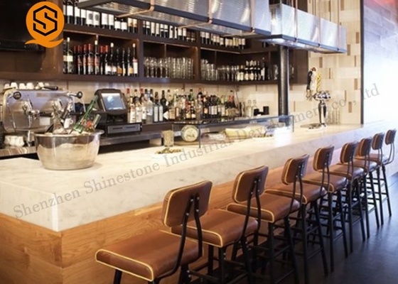 Assorted Color Coffee Shop Bar Counter Wine Bar Reception Desk