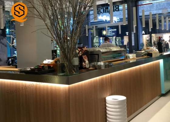 Luxury Artificial Stone Modern Bar Counters Large Size For Nightclub
