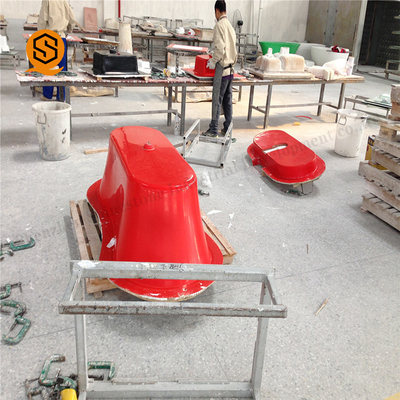 Acrylic Artificial Stone Free Standing Bath Tubs Easy Maintenance