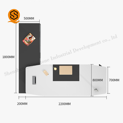 Corian Solid Surface Office Furniture Modern Ceo Desk Easy To Maintain