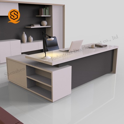 Inconspicuous Joins Solid Surface Office Furniture Executive Standing Desk