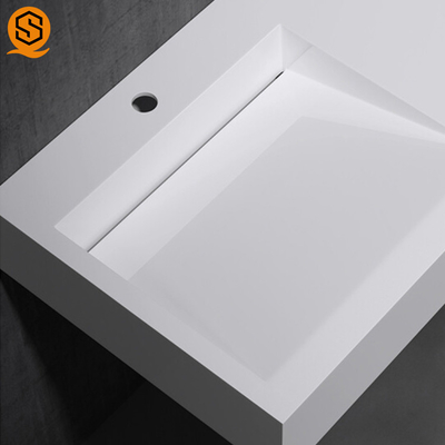 OEM ODM Solid Surface Wash Basin Wall Hung Lavabo Wash Basin