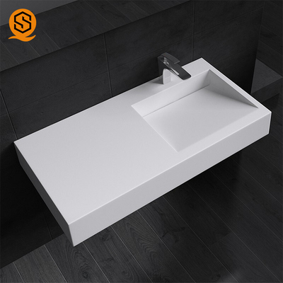 OEM ODM Solid Surface Wash Basin Wall Hung Lavabo Wash Basin