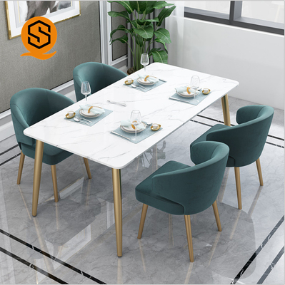 OEM ODM Restaurant Counter Table Artificial Stone Tabletop Fireproof