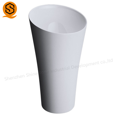 Fadeless Artificial Stone Wash Basin Free Standing Wash Hand Basin