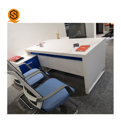 Nurse Station Artificial Stone Reception Desk , Hospital Reception Counter