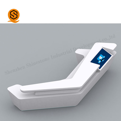 OEM ODM Solid Surface Reception Desk