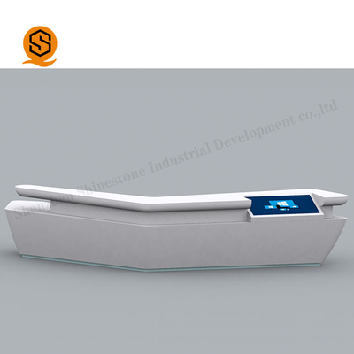 OEM ODM Solid Surface Reception Desk