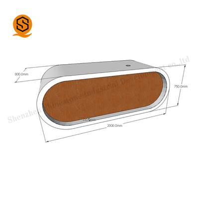 Strong Structure Solid Surface Office Furniture Google Office Desk