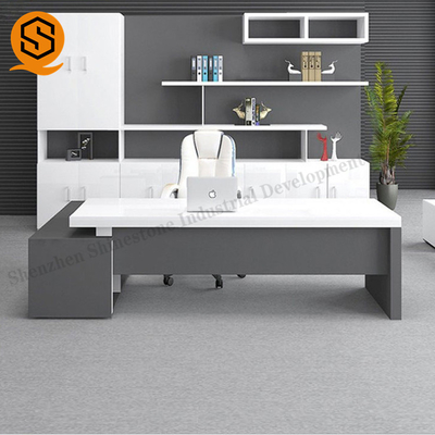 Joint Invisible Solid Surface Office Furniture Executive Office Table