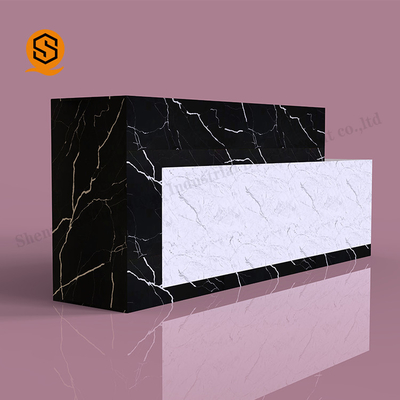 OEM ODM Modern Hotel Reception 2 Person Reception Desk Eco Friendly