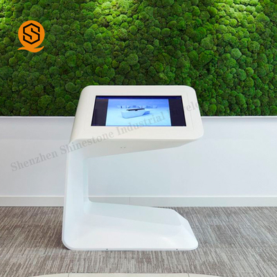 OEM ODM Salon Front Counter Acrylic Solid Surface Luxurious Hall Service