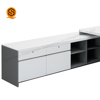 OEM ODM Solid Surface Furniture Executive Office Desk With 3 Drawer