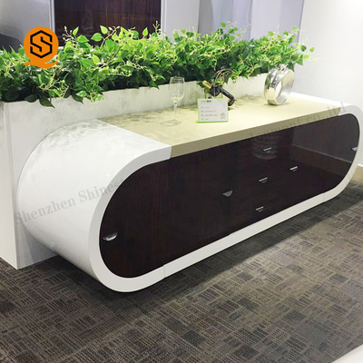 Multifunction Solid Surface Furniture Google Contemporary Executive Desk