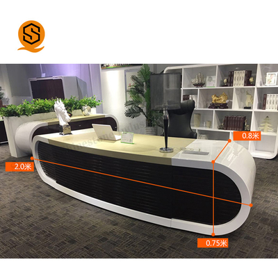 Multifunction Solid Surface Furniture Google Contemporary Executive Desk