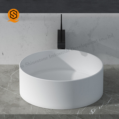 OEM ODM Bathroom Basin Countertop Artificial Stone Bathroom Products