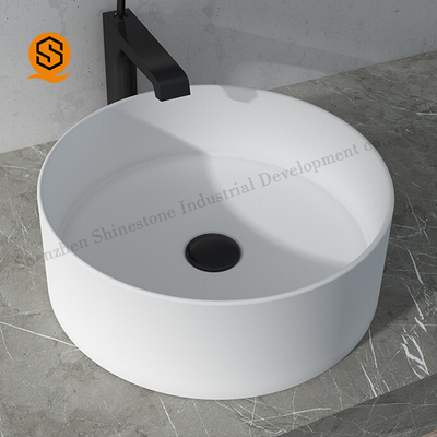 OEM ODM Bathroom Basin Countertop Artificial Stone Bathroom Products