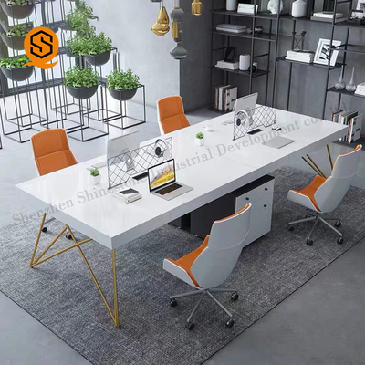 Exquisite Workmanship Solid Surface Conference Table Long Meeting Room Table
