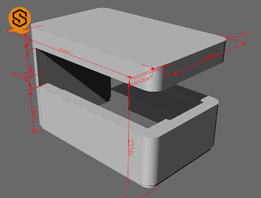 Acrylic Solid Surface Big Bar Counter With Easy Repairable