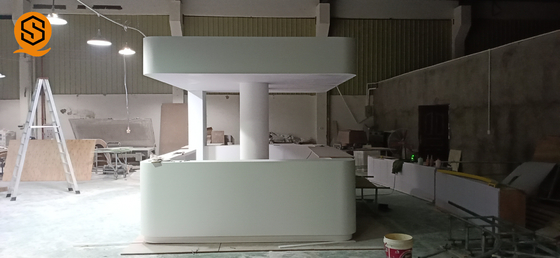 Acrylic Solid Surface Big Bar Counter With Easy Repairable