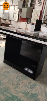 OEM ODM Solid Surface Conference Table , 16 Person Conference Table