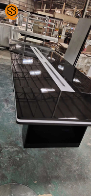 OEM ODM Solid Surface Conference Table , 16 Person Conference Table