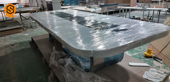 Artificial Stone 14 Seater Conference Table With Joint Invisible