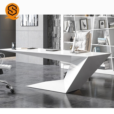 OEM ODM Boss Office Desk Chemical Resistance Solid Surface Sheets