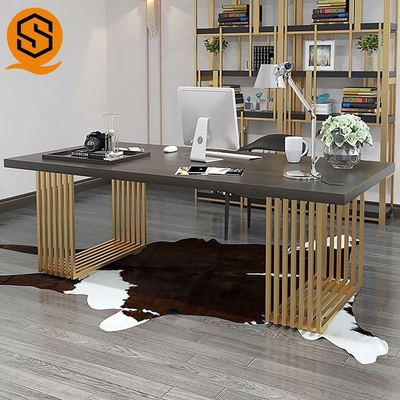 GMC PMMA Artificial Stone Computer Desk OEM CUPC Modern Office Desk