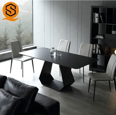 Seamless Joint Modern Restaurant Table Waterproof Repairable 4 Seats CUPC
