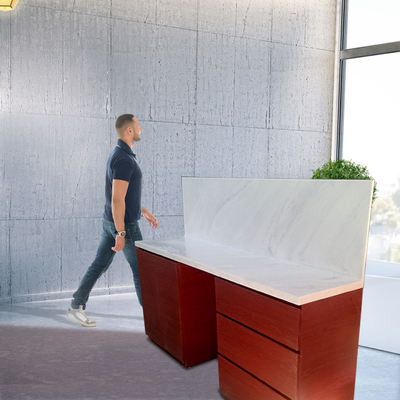 NFS Solid Surface Bar Counter OEM Artificial Home Bar Furniture Marble Acrylic