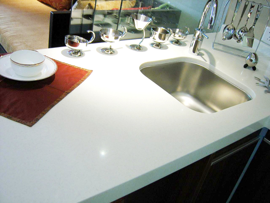 Quartz Granite Solid Surface Bar Counter Seamless Joint Anti Polution