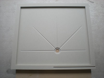 European High quality standard OEM shower base Bathroom White Acrylic Tray different size available
