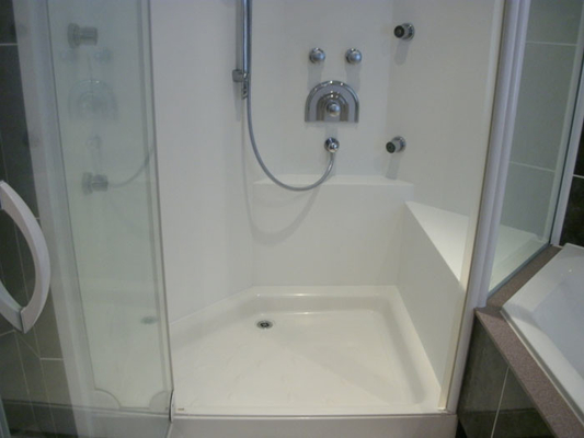 European High quality standard OEM shower base Bathroom White Acrylic Tray different size available