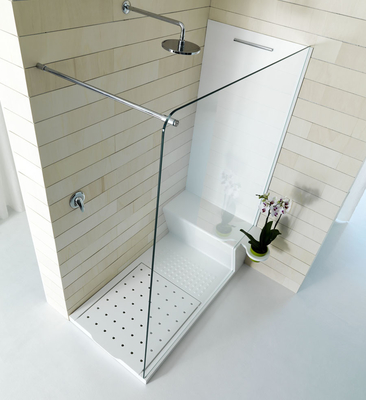 European High quality standard OEM shower base Bathroom White Acrylic Tray different size available