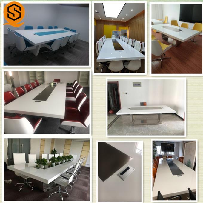 Conference Rm Rectangular Table Rectangular Executive Conference Room Tables Solid Surface Free Design